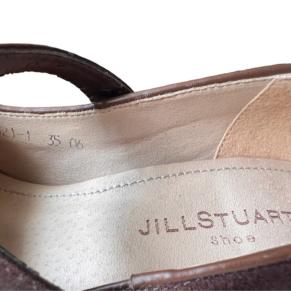 *SOLD** Jill Stuart T-Strap Platform Mary Jane’s Size 5 - Picture 6 of 6
